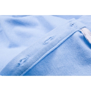 Polo de secado rápido más vendido Diseño informal ajustado en color sólido Manga corta y poliéster Hecho para golf - Product Image 4