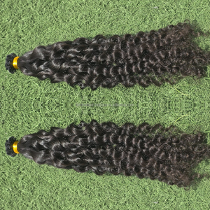 Extensions de cheveux naturels indonésiennes de luxe, kératines italiennes, colle, résistantes à la chute, pointe plate, 100% cheveux vierges humains Remy, cuticule - Product Image 4