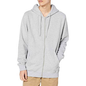 Mens <b>Zipper</b> Cotton Hoodie Full Sleeve Casual Sportswear Slim Fit Lightweight Comfortable Winter Outdoor Hooded Jacket Solid - Product Image 1