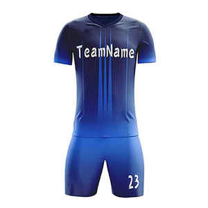 Uniformes de football pour jeunes enfants pour hommes kits de football vêtements d'entraînement en équipe personnalisés tenue d'entraînement sublimée vêtements maillot de football - Product Image 2