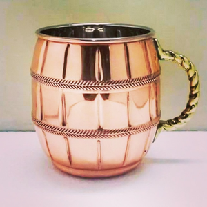 High Quality Copper Mug Handicrafts <b>Drinkware</b> <b>accessories</b> Unique Design Copper Mug Kitchenware Used - Product Image 1