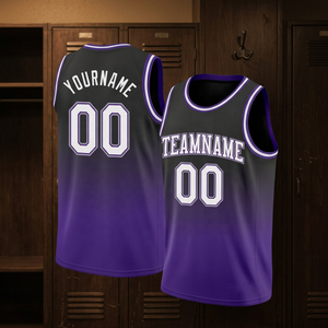 Ensemble de maillots de basket-ball sublimés personnalisés, noir et rouge, sans manches, coupe athlétique, adulte, unisexe, maille respirante - Product Image 4