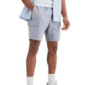 Short décontracté pour homme en coton respirant, style streetwear, quatre poches, personnalisable, vente en gros, best-seller - Product Image 1