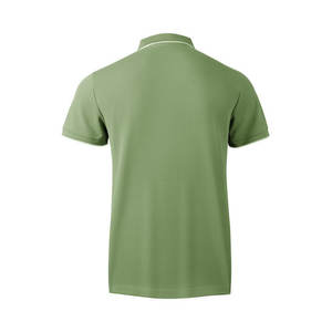 Polo à fermeture éclair tendance pour homme avec tissu confortable et look élégant Polo à fermeture éclair pour homme - Product Image 2