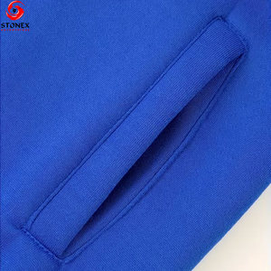 Sweat à capuche zippé à manches longues respirant pour l'hiver, logo personnalisé, séchage rapide, décontracté, homme, 2 pièces, 100% coton polaire, best-seller - Product Image 4