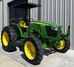 Tractor utilitario Johnn Deere 5065E, 4x4, motor diésel de 65 HP, 1 mando a distancia trasero, 540 PTO, 3 johnn Deere 2022, envío gratis - Product Image 4