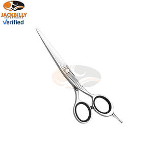 Ciseaux de coiffure professionnels les plus vendus, pour droitiers, manche moyen, 28 dents, acier inoxydable de haute qualité, à bout arrondi - Product Image 3