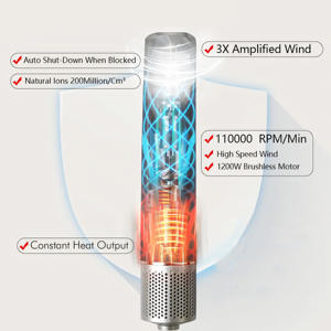 Ensemble de coiffure professionnel ionique EFA DB17 7 en <span class=keywords><strong>1</strong></span>, moteur haute vitesse, séchage, bouclage, lissage, volumisation, utilisation en hôtel - Product Image 2