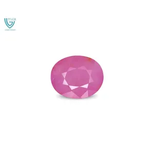Rubí (Manik) - Gema Natural Facetada de 5.71 Quilates, Forma de Estrella, Naranja, Rojo, Rosa, Amarillo, Azul, 1.5mm 8mm 1mm, Creado en Laboratorio, Pulido con Calor - Product Image 1