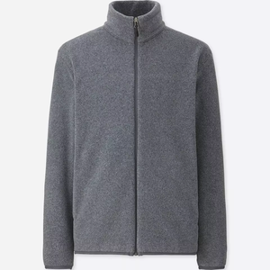 Otoño Invierno Tallas grandes Chaqueta Softshell con mangas largas Micro Polar Fleece para hombres Etiquetas de logotipo personalizables - Product Image 4