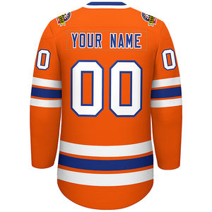 Jersey de Hockey sobre Hielo Personalizado de Alta Calidad con Diseño Sublimado y Logotipo del Equipo, Tela de Malla de Poliéster, Uniforme para Adultos y Jóvenes, Servicio OEM - Product Image 5