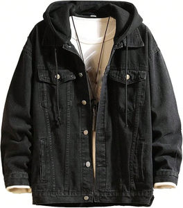 Jeans de Mezclilla para Hombre / Chaqueta Trucker de la Mejor Calidad con Colores Personalizados y Logotipo Personalizado Hecho en Pakistán - Product Image 5