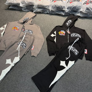 LEMBRO INDUSTRY LI-SU-4304 Chándal de Forro Polar con Capucha para Hombre, Transpirable, Bordado, Diseño Sólido, Estilo Urbano, OEM - Product Image 2