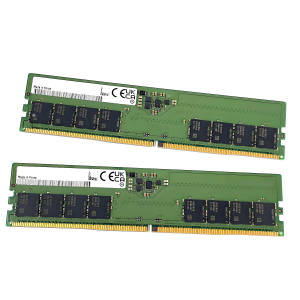 M321R8GA0BB0-CQK Ddr5ขนาด64กิกะไบต์ Pc5-38400 288Pin ECC 2Rx4การลงทะเบียน RDIMM เวิร์กสเตชันหน่วยความจำเซิร์ฟเวอร์ - Product Image 3