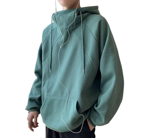 Sweats à capuche et sweat-shirts en molleton de coton personnalisés Hip Hop Hoodies Fashion Desgin Outdoor Hoodies - Product Image 2