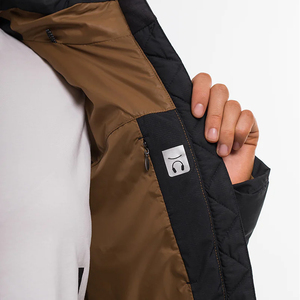 Best Selling Plus Size Women's <b>Quilted</b> Knitted Padded <b>Double</b> Slider Zip Puffer Jackets 100% Polyester Long Sleeves Winter Wear - Product Image 6