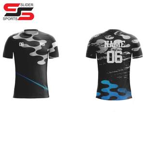 ชุดกีฬาเสื้อฟุตบอลสำหรับผู้ใหญ่ชุดเสื้อเจอร์ซีย์เล่นกีฬาพิมพ์ซับลิเมชันออกแบบได้ตามต้องการ - Product Image 1