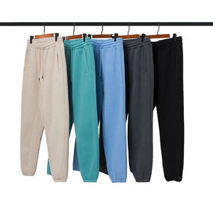 Pantalon de jogging à taille élastique personnalisé OEM pour hommes Pantalons de survêtement décontractés à la mode Vente en gros Pantalon de jogging vierge pour les fashionistas - Product Image 1