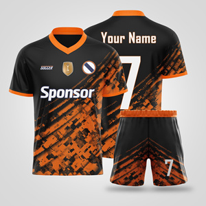 Nueva Ropa Deportiva 2024, Uniforme de Fútbol Sublimado con Logotipo Personalizado, Diseño Gratuito, 100% Poliéster, Nombre del Equipo Personalizado, Hecho en Vietnam - Product Image 5