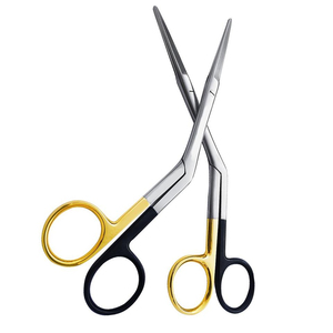 Tijeras Nasales Curvas de Acero Inoxidable Heyman de 18 cm de QNQ Industries ENT para Uso Quirúrgico en Rinoplastia - Product Image 6