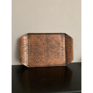 Plateau de service en laiton métallique de la meilleure qualité avec forme et taille personnalisées polies dorées au meilleur prix - Product Image 4