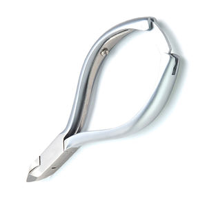 Pinza para cutículas de la mejor calidad, pinza para uñas de los pies de un solo resorte, pinza para cutículas de punta de 5 mm con bloqueo trasero - Product Image 3