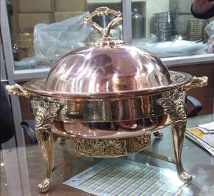 Luxurious Variety of Stainless Steel Chafing Dish Handmade Table <b>Top</b> Classic Wholesale Fancy Stainless Steel Chafing Dish - Product Image 6