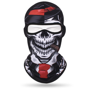Masque d'Halloween de haute qualité en gros pour l'extérieur, masque intégral pour moto, masque de ski fantôme, masque de crâne, cagoule, livraison DDP - Product Image 3