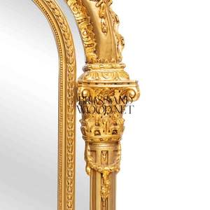 Marco de Espejo Antiguo de Lujo en Oro - Product Image 5