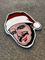 Meilleure vente nouvelle arrivée tapis de noël forme irrégulière tapis touffeté 3D Simpsons forme tapis acrylique pour la décoration de noël