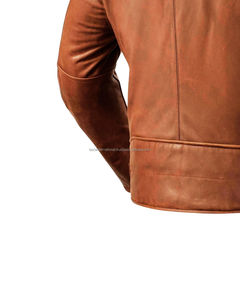 Chaquetas de Motociclismo Ligeras para Mujer 2026, Chaqueta de Cuero Genuino Transpirable con Cierre Frontal Estilo Biker - Product Image 4