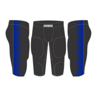 Ensemble de maillots de football américain personnalisés noirs pour hommes, sans manches, col en V, polyester respirant, vêtements de sport d'équipe, toutes saisons, athlétique - Product Image 3