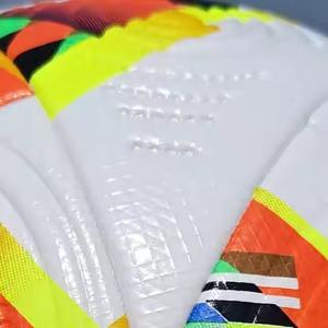 Flowmax PU <b>Leather</b> Soccer Ball Customization Wholesale Thermal Bonded <b>Football</b> Official Size for Professional Training - Product Image 2