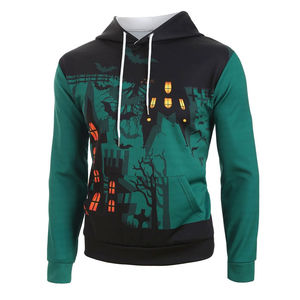 Última Llegada en Sudaderas Deportivas de Sublimación de la Más Alta Calidad para Hombre, Sudadera con Capucha Básica de Algodón Combinado - Product Image 1