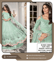 Ensemble décontracté Shalwar Kameez pour femme, nouveau design, style indien, pour fête, collection de tissus non coupés en lawn, vente en gros, tissus indiens