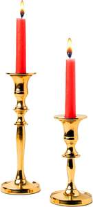 Antique CO Tapered 4 Inch Gold Metal <b>Candle</b> Stand Home Decoration for Easter Thanksgiving Birthday Occasions-<b>Bulk</b> Business Only - Product Image 3