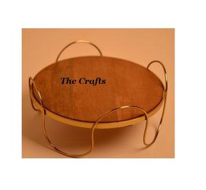 Soporte para servir pasteles de calidad superior Soporte para pasteles de forma redonda de acero inoxidable para uso en hoteles y bodas - Product Image 5