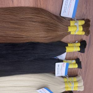 Las 5 mejores extensiones de cabello vietnamita ondulado recto virgen 100% a granel, cabello humano Natural al por mayor - Product Image 2