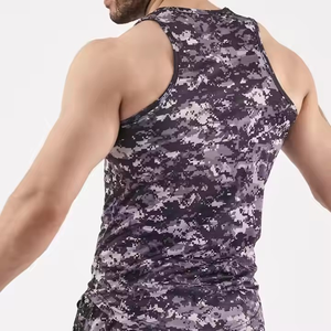 Camiseta sin Mangas para Hombre con Tu Propio Logotipo, Estilo Fresco y Moderno, Nueva Llegada, Camiseta Sublimada al por Mayor - Product Image 3