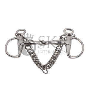 Kimberwick Horse Bit Logotipo personalizado Caballo Producto estable Equipo de equitación Mullen Boca Western Poliamida de alta calidad Nuevo - Product Image 2