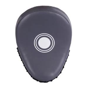 Logotipo personalizado 1/6 Focus Pad Kicking Curve Manoplas de entrenamiento de cuero Premium para boxeo MMA y artes marciales Almohadilla de perforación - Product Image 5