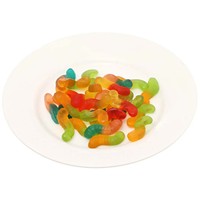 Prix supérieur Chupaa Chupss mini chenilles gelée bonbons 24 sacs x 16 sachets x 24g fournisseur au Vietnam bonbons bonbons à mâcher sucette