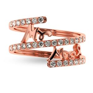 Bague en diamant Nouvel An avec diamants naturels certifiés en laboratoire pour collection Prix de gros certifiés IGI & Ingemco en Inde - Product Image 1