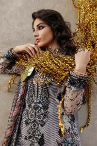 Collections de salwar kameez de marque Inde et Pakistan 2025 pour robes de soirée pour femmes, tissu de qualité d'exportation - Product Image 6