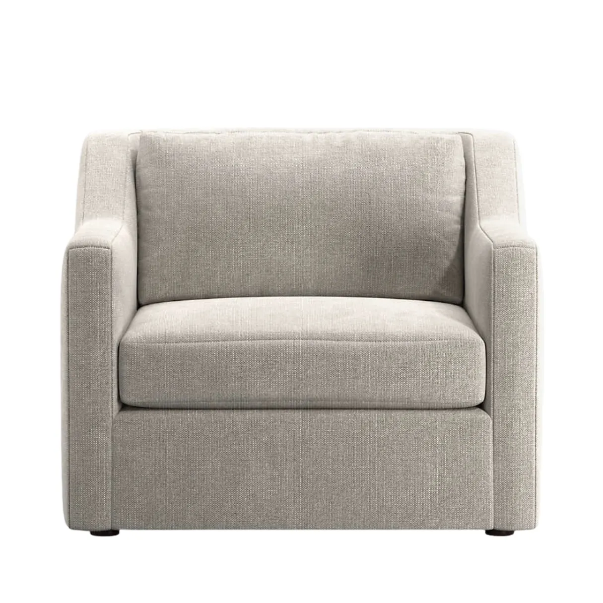 Harga pabrik langsung dari kayu poliester kursi kain & ruang tamu aksen kursi Sofa tunggal