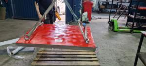 Separador Magnético de Alta Intensidad para Plantas de Trituración y Cribado de Piedra con Placa Magnética Suspendida de Ferrita Magneteksan - Product Image 3