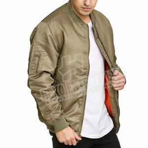 Chaqueta Bomber de satén para hombre, moderna y cómoda, de alta calidad, duradera y perfecta para ropa informal - Product Image 6