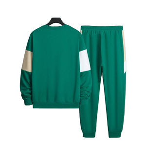 Ropa deportiva informal para hombre, chándal, conjunto de 2 piezas, sudadera, pantalones de chándal, joggers, Conjuntos de deporte al aire libre de talla grande - Product Image 2