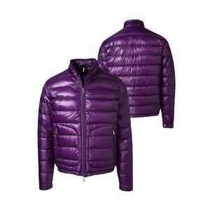 Vestes matelassées unisexes personnalisées à fermeture éclair intégrale, col montant, style urbain, motif uni, écologiques, en gros - Product Image 1