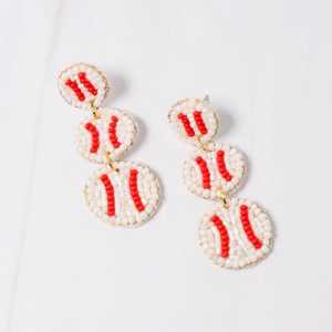 Boucles d'oreilles perlées multi-design de style européen et américain ensemble de bohème occidental classique pour mariage pané or en gros - Product Image 5